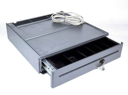 IBM TOSHIBA Compact Kassenlade POS Cash Drawer Iron Grey 80Y3232 - BuyGreen